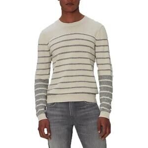 7 For All Mankind Normandy Store Crewneck Sweater Men's XL Oatmeal Storm